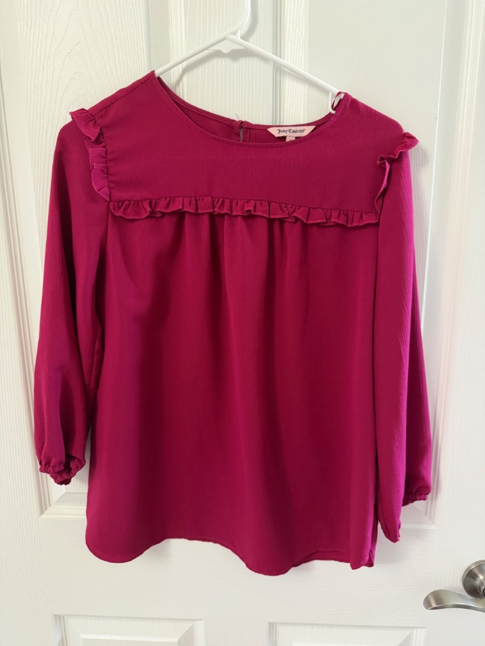 Juicy Couture Dark Pink Blouse